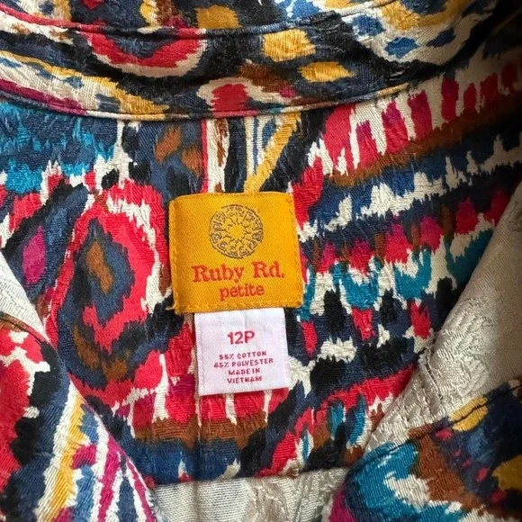 Ruby Rd. Multicolored Jacket - Picture 3 of 6